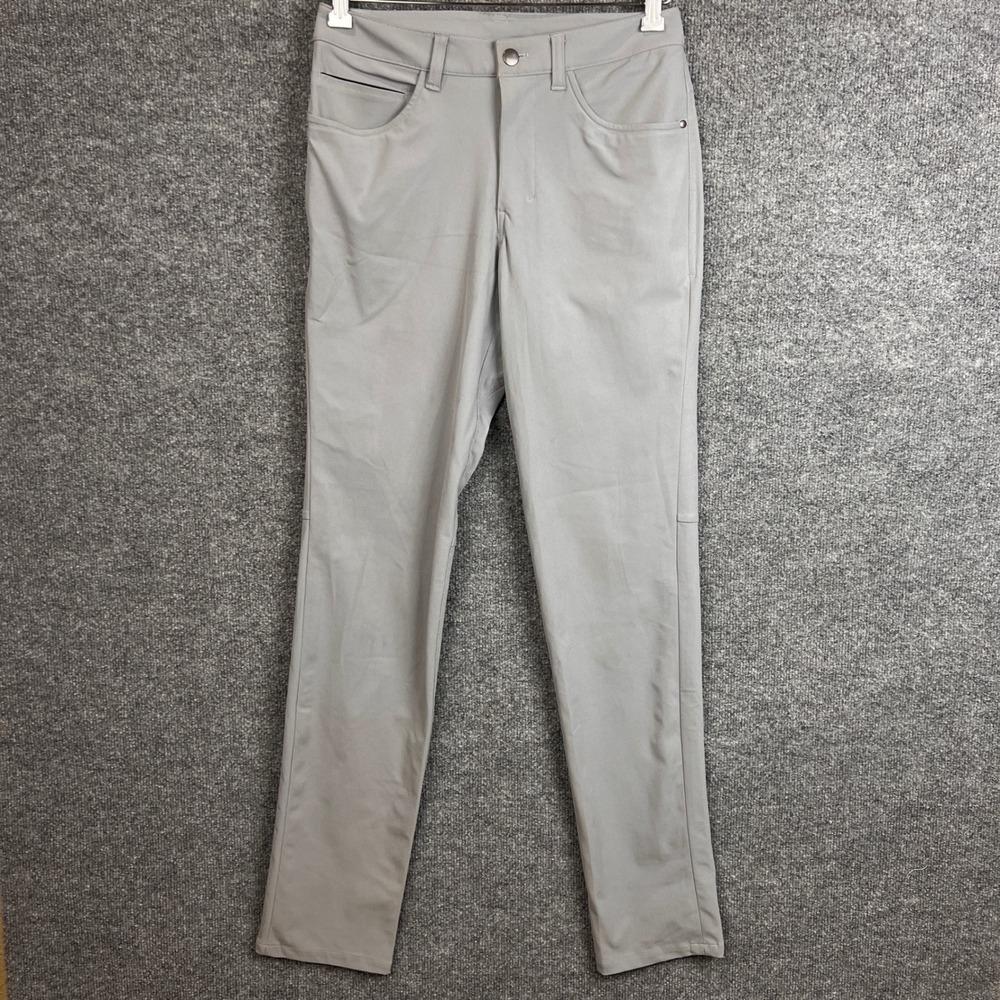 Lululemon Mens Pants‎ Lightweight Stretch Gray Athleisure Trousers 28
